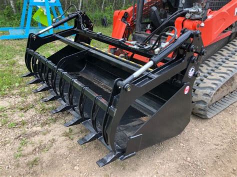 skid steer manure grapple bucket|best skid steer grapple bucket.